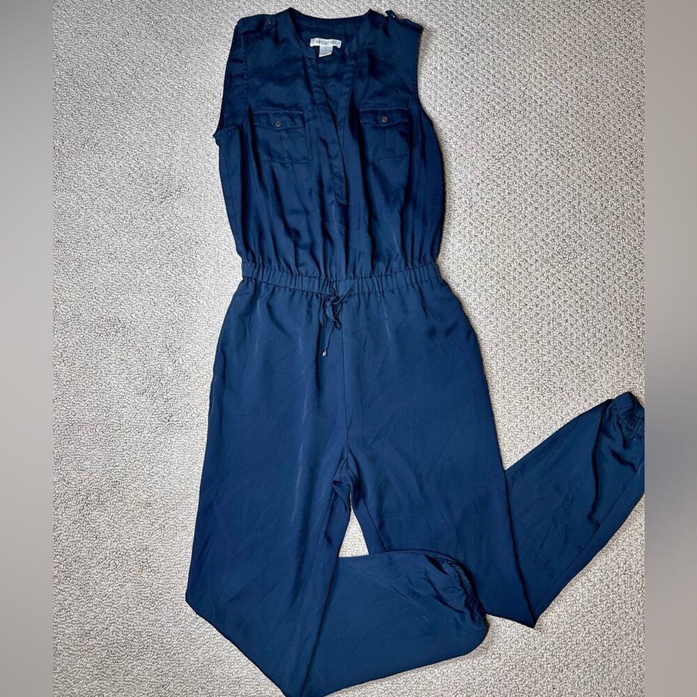 Y2K‎ Arden B Black Sleeveless Jumpsuit Sz S